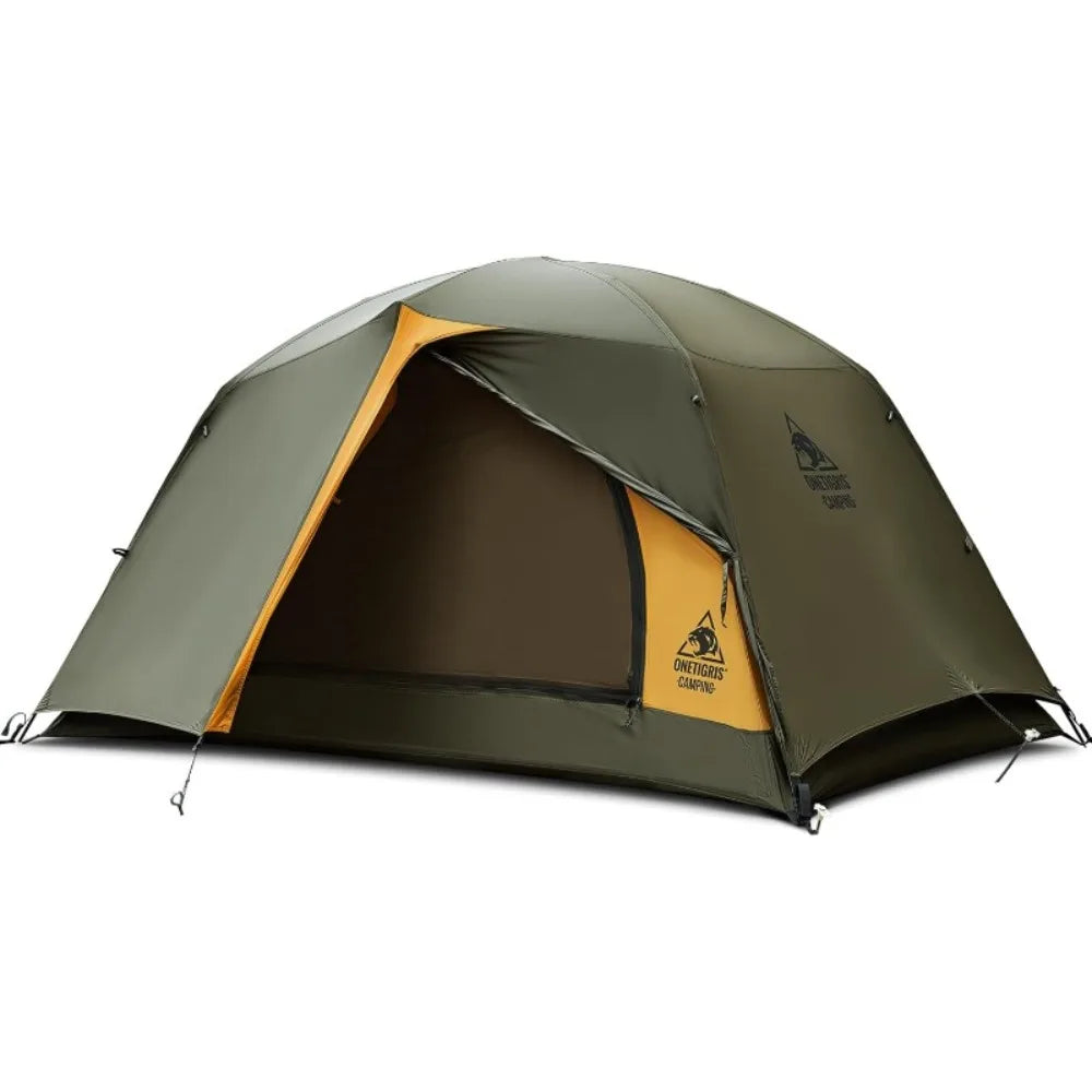 Stella 4 Season Camping Tent Backpacking 2 Person Waterproof Lightweight Easy Setup Instant 3000mm Waterproof Rating Outdoor