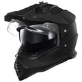 Dual Sport Adventure Motorcycle Helmet with Pinlock Compatible Sun Visor Snowmobile ATV Dirt Bike Off Road Casco Model WS902 Mat