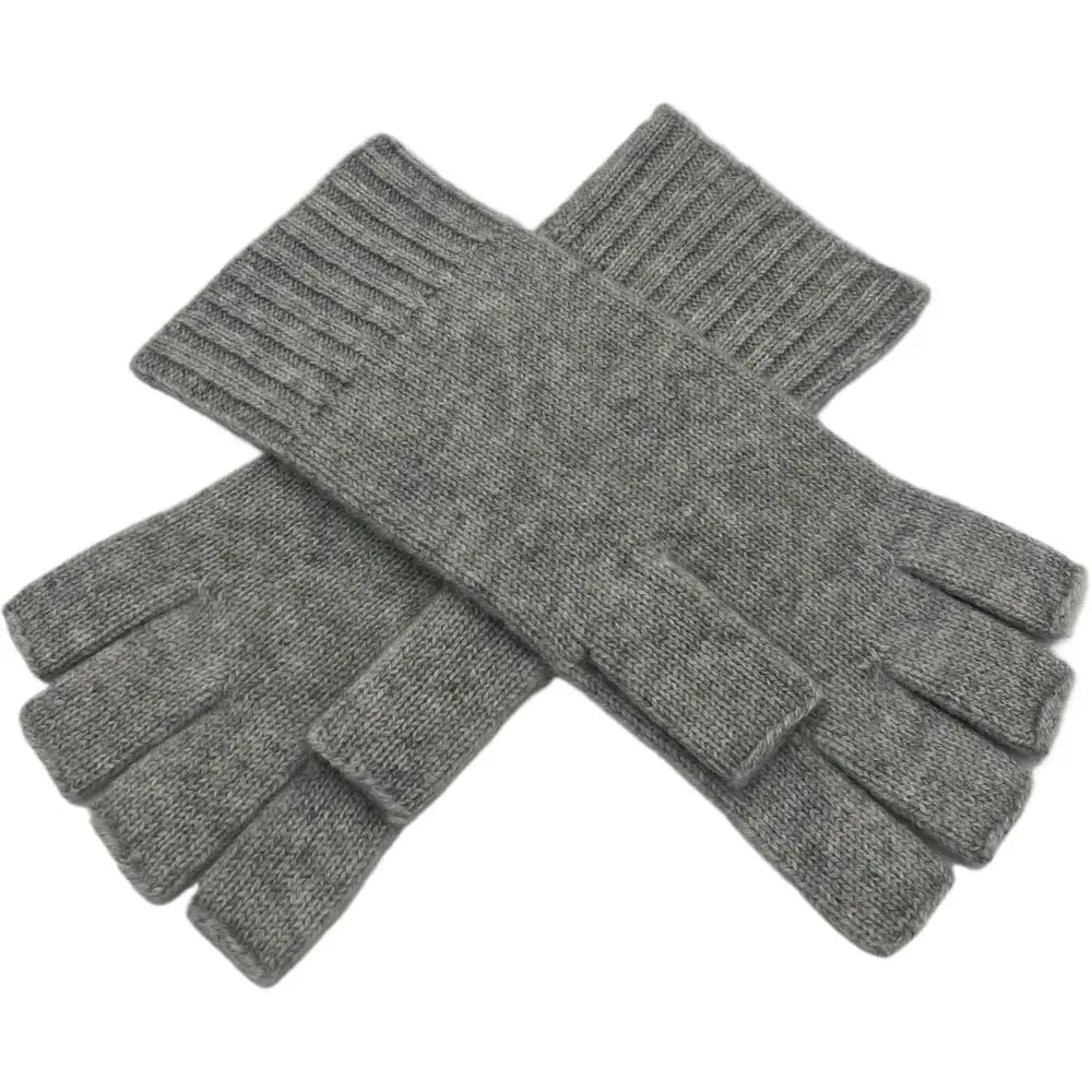 Pure Alashan 100% Cashmere Fingerless Gloves