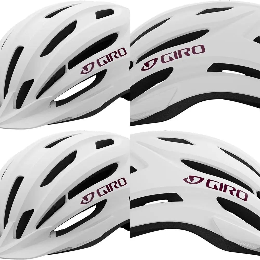 MIPS-Equipped Adult Cycling Helmet - Matte White & Dark Cherry, 2024 Edition, University of Washington