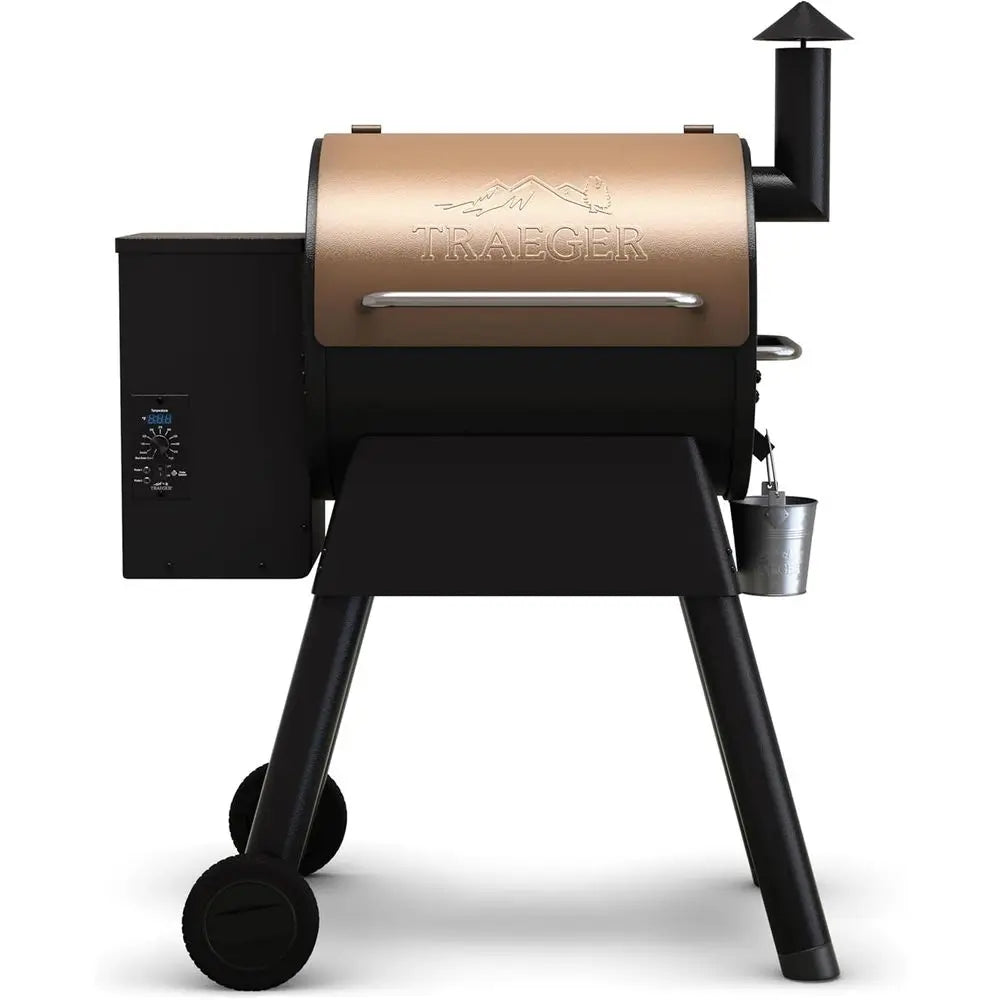Grills Pro 22 Wood Pellet Grill & Smoker, Electric Pellet Smoker Grill Combo, 6-in-1 BBQ Versatility, 572 sq. in. Grilling Capac