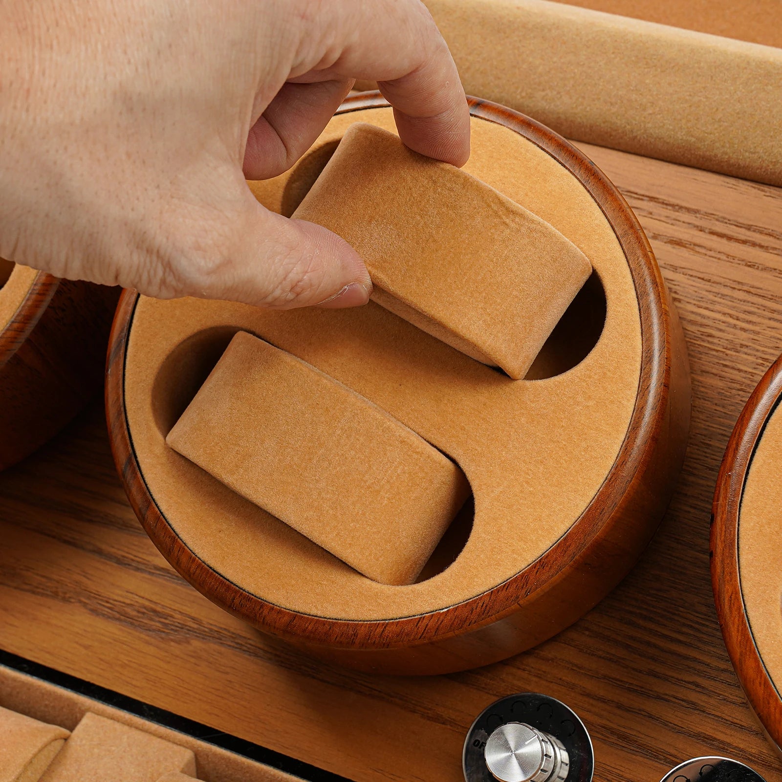 Vintage Watch Winder for Automatic Watches 8+9 Display Box Great Durability Watch Display Case
