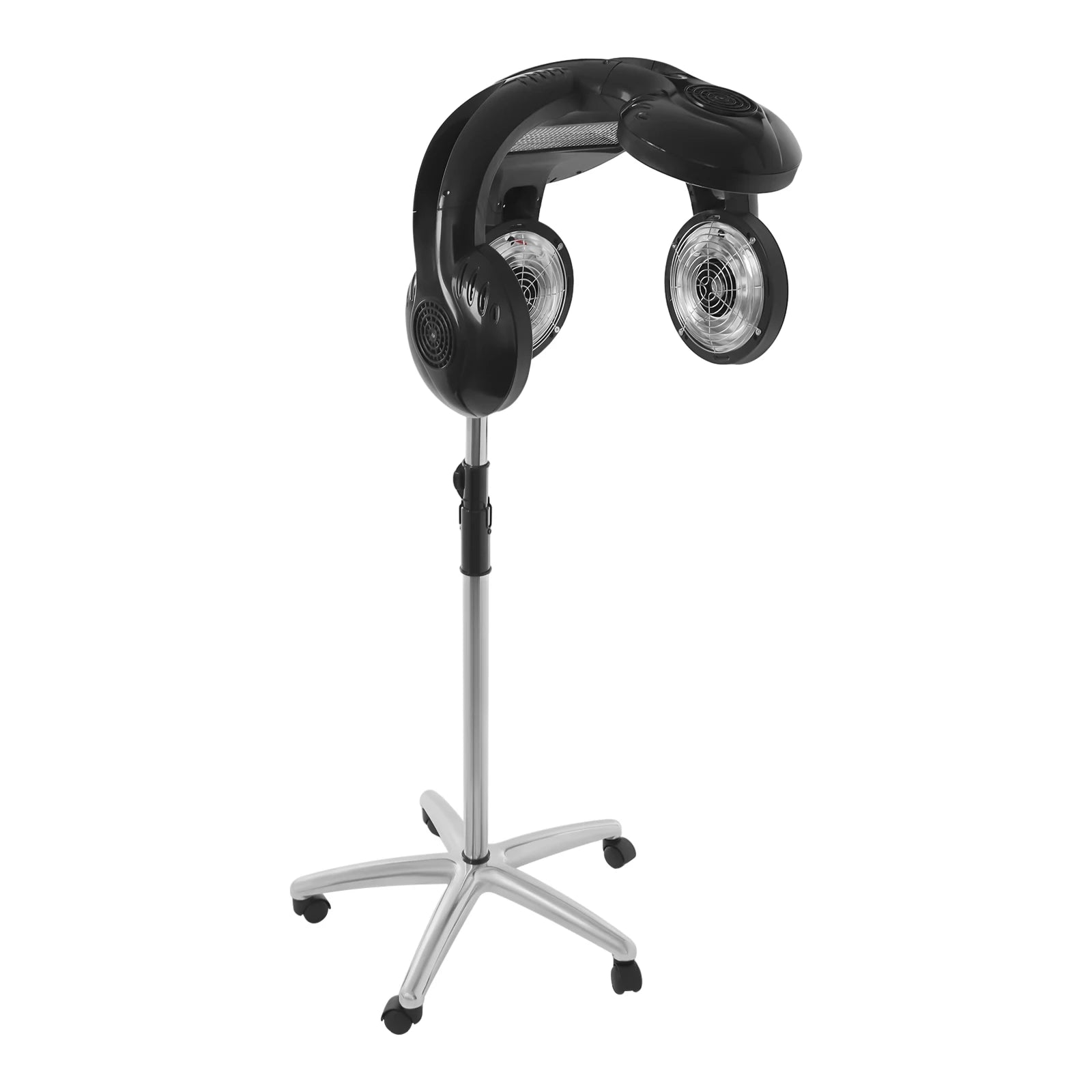 1400W Standing Hair Dryer with 5 Modes, Adjustable Height Hooded Cap for Salon & Home Hair Styling