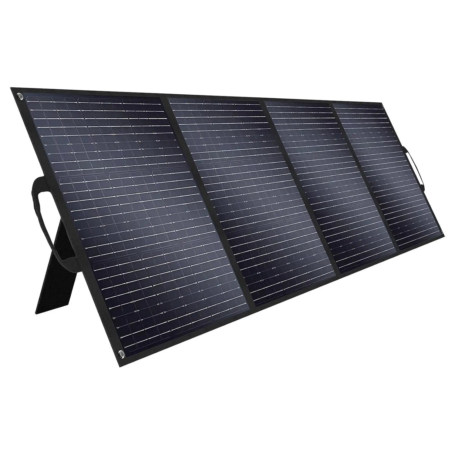 SolarPlay 400W Portable Solar Panel with Adjustable Kickstands, Foldable IP65 Waterproof Solar Panel for Power, Customized