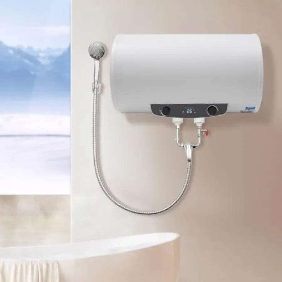 Electric Hot Water Heater 31 Gallon Tank Storage with LED Display 110V 1500W Quick Heating Adjustable Thermostat Water Heater f