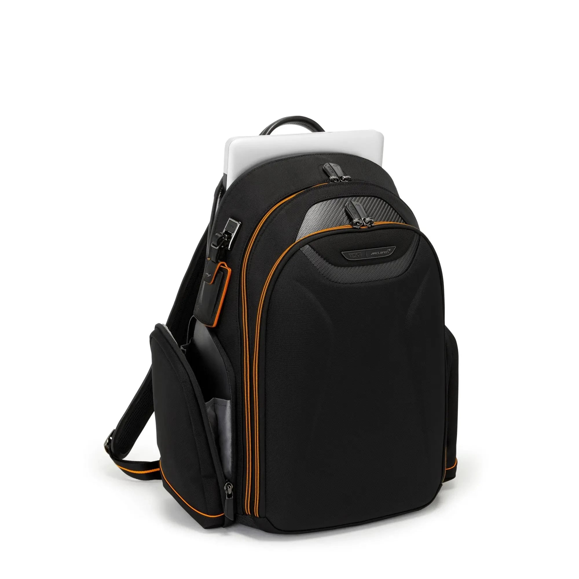 Fashion Black Men's Backpack Business Casual Computer Backpack Paddock Backpack