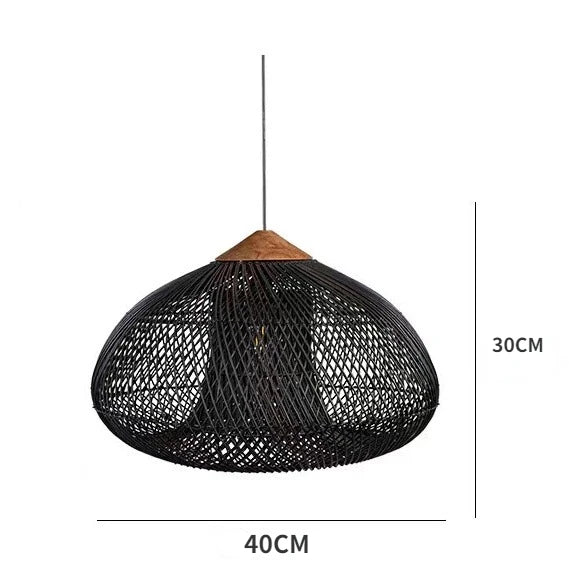 Southeast Asian Vintage Pendant Lights Hight Quality Rattan Lamps Dining Room Restaurant Kitchen Light Fixtures Loft Luminaries