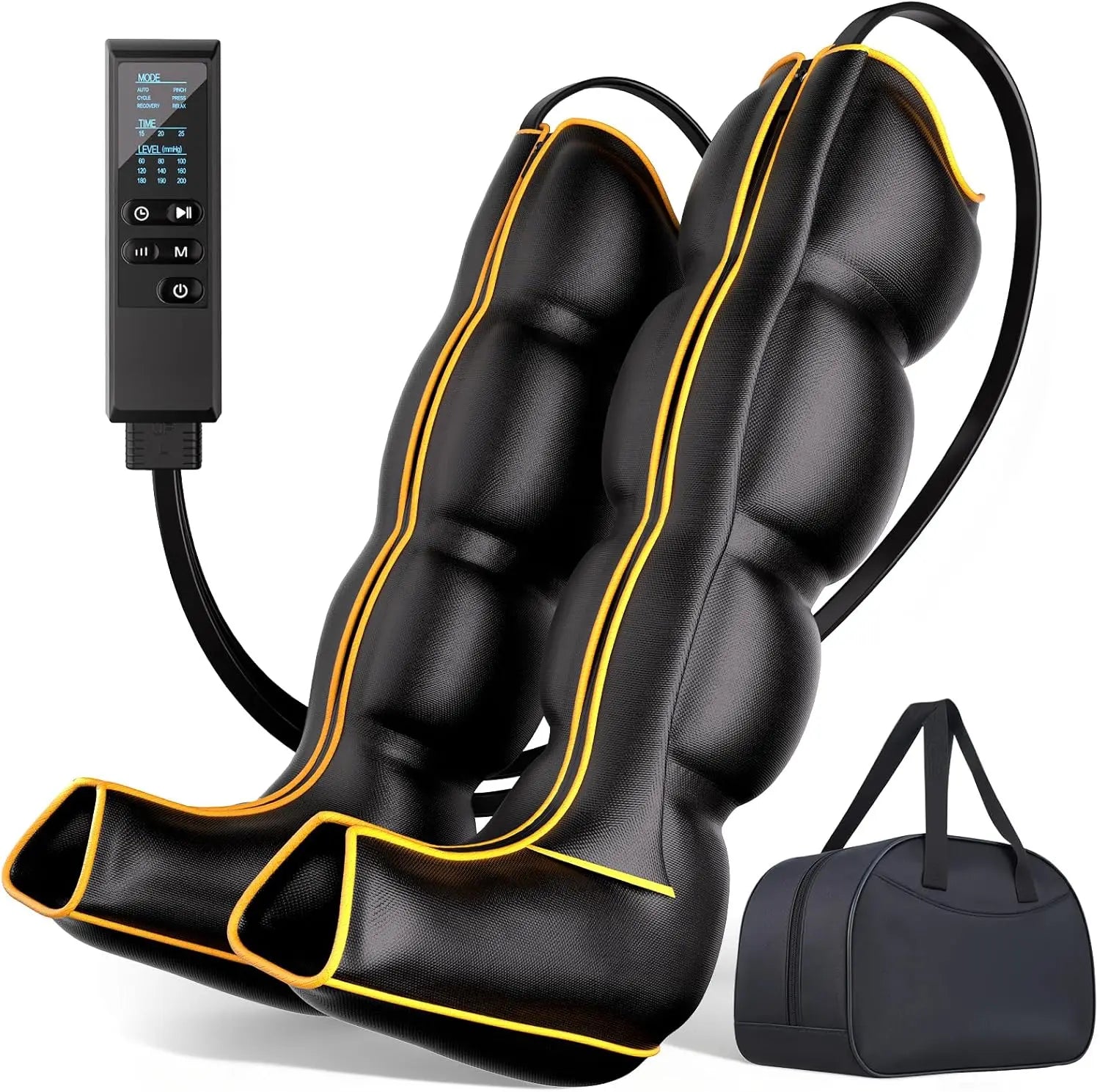 Professional Sequential Air Compression Leg Massager for Circulation, Pain Relief, and Fast Recovery - Ideal Gift