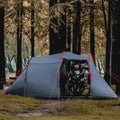 2-Person Waterproof Camping Tent for Motorcycles, Ideal for Hiking and Backpacking Adventures