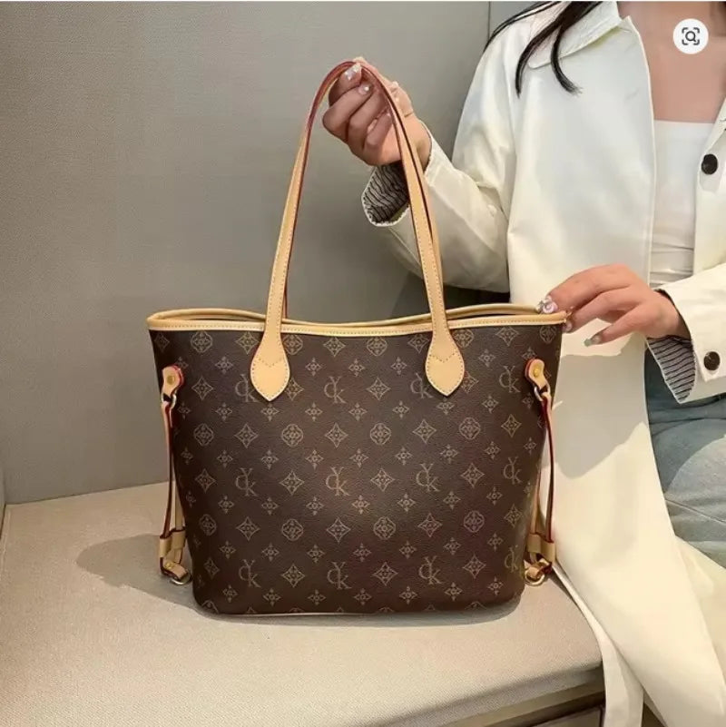 2025 Leather Tote Bag For Women Luxury Brand Crossbody Shoulder Handbag Elegant Classic Design BL3-1