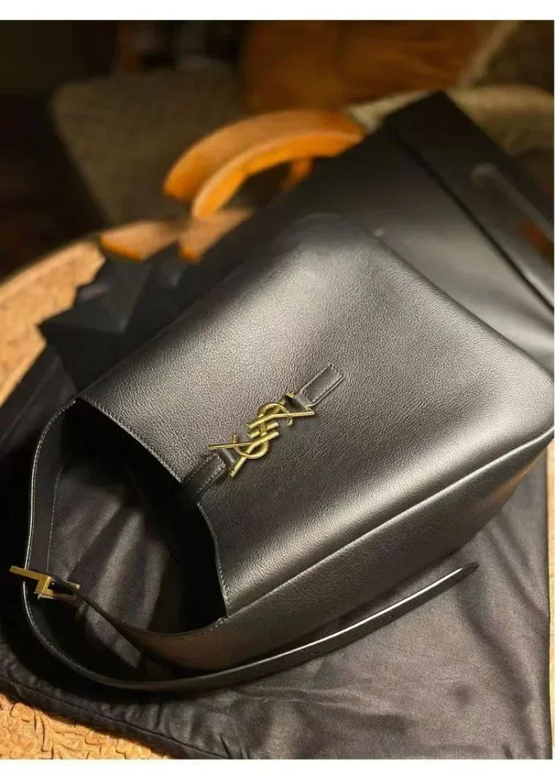 Designer Bag Shiny Leather Bucket Bag Shoulder Bags Women Bags Crossbody Tote 2-in-1 Mini Purse High Quality Luxurys BY7