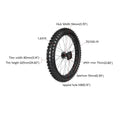 2.50-10'' 12/14''/16/ 17'' Rim Wheel Tire Tyre Disc/Drum Brake for Pit Dirt Bike 70cc 90cc 110cc 150cc 160cc Petrol scooter