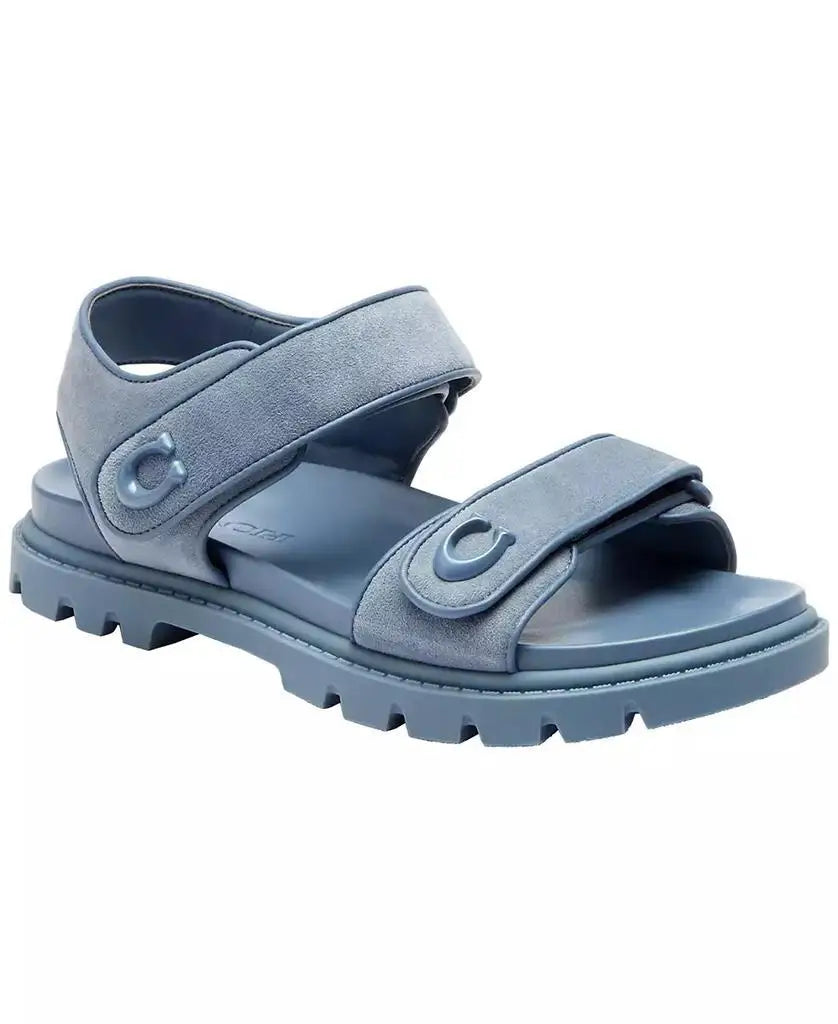 COACH | Women's Brynn Double-Band Sporty Lug-Sole Sandals