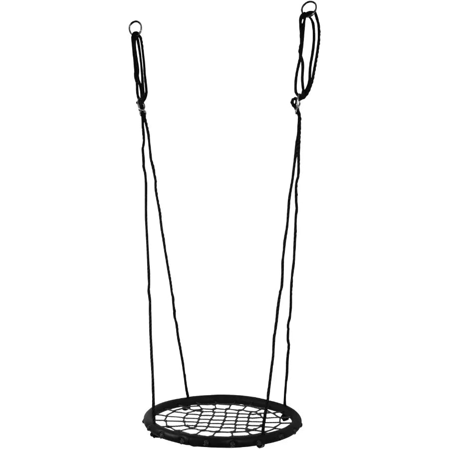 Disc Giant Nest Web Net Tree Swing Rope Hanging Seat Set Heavy Duty for Garden Backyard Outdoor Adults