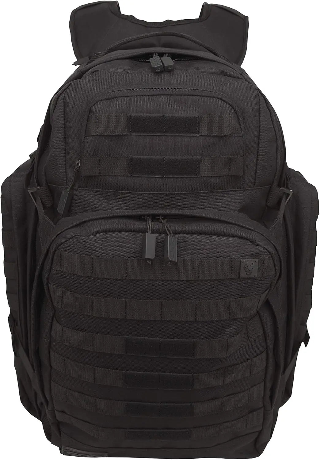 Barrage Tactical Internal Frame Backpack, 64.3-Liter Storage, Black
