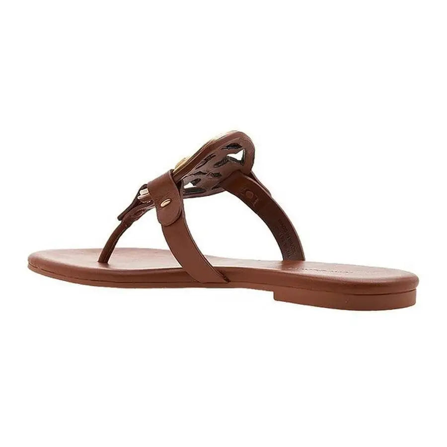 Tory Burch | Miller Soft Metal Logo Sandals