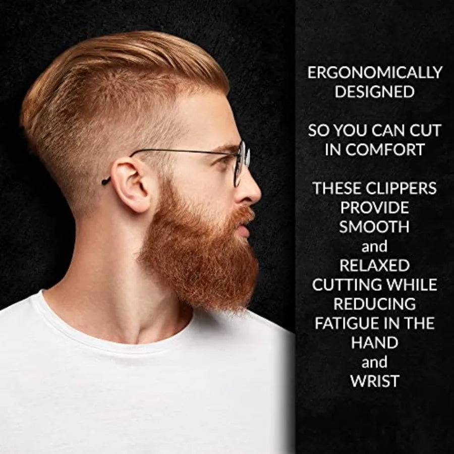 T70 Professional Cordless Hair Clippers for Men Beard Trimmer Mustache Haircut Tool Ceramic Titanium Blades Long Life Ba