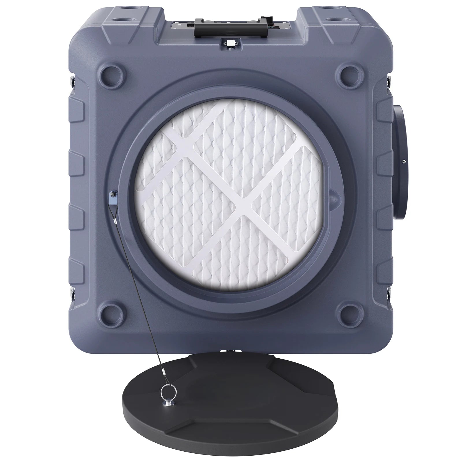 SucceBuy Air Scrubber with 3-Stage Filtration Stackable Negative Air Machine 800 CFM  Air Cleaner with MERV10 Carbon H13 HEPA