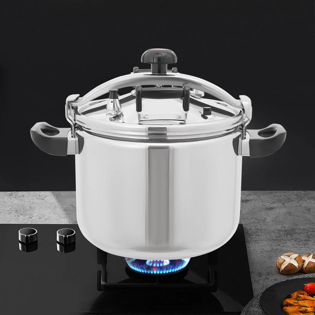 40L Pressure Cooker Stainless Steel Pressure Cooker Large Pressure Stewing and Steaming Pot Time-Saving for Many Cooking Needs ﻿