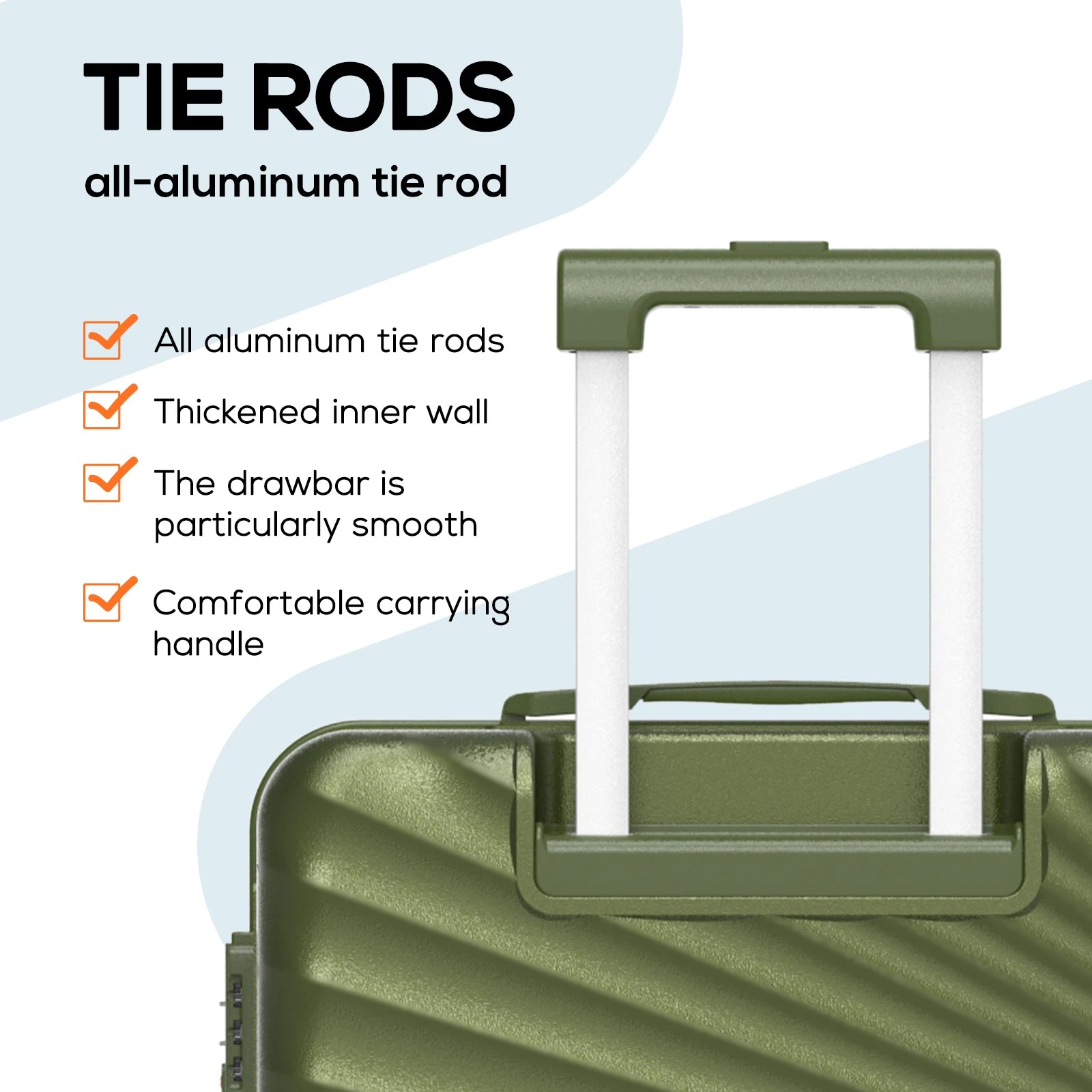 Joyway 6-Piece Travel Luggage Set, Lightweight Durable Suitcase, TSA Lock, Spinner Wheels