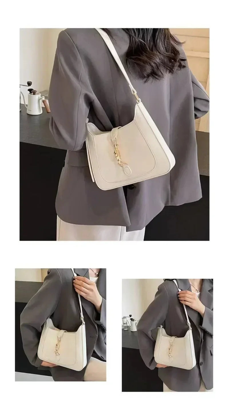 Luxury Brand Purses and Handbags Designer Leather Shoulder Crossbody Bags for Women Fashion Underarm Sac A Main BG7