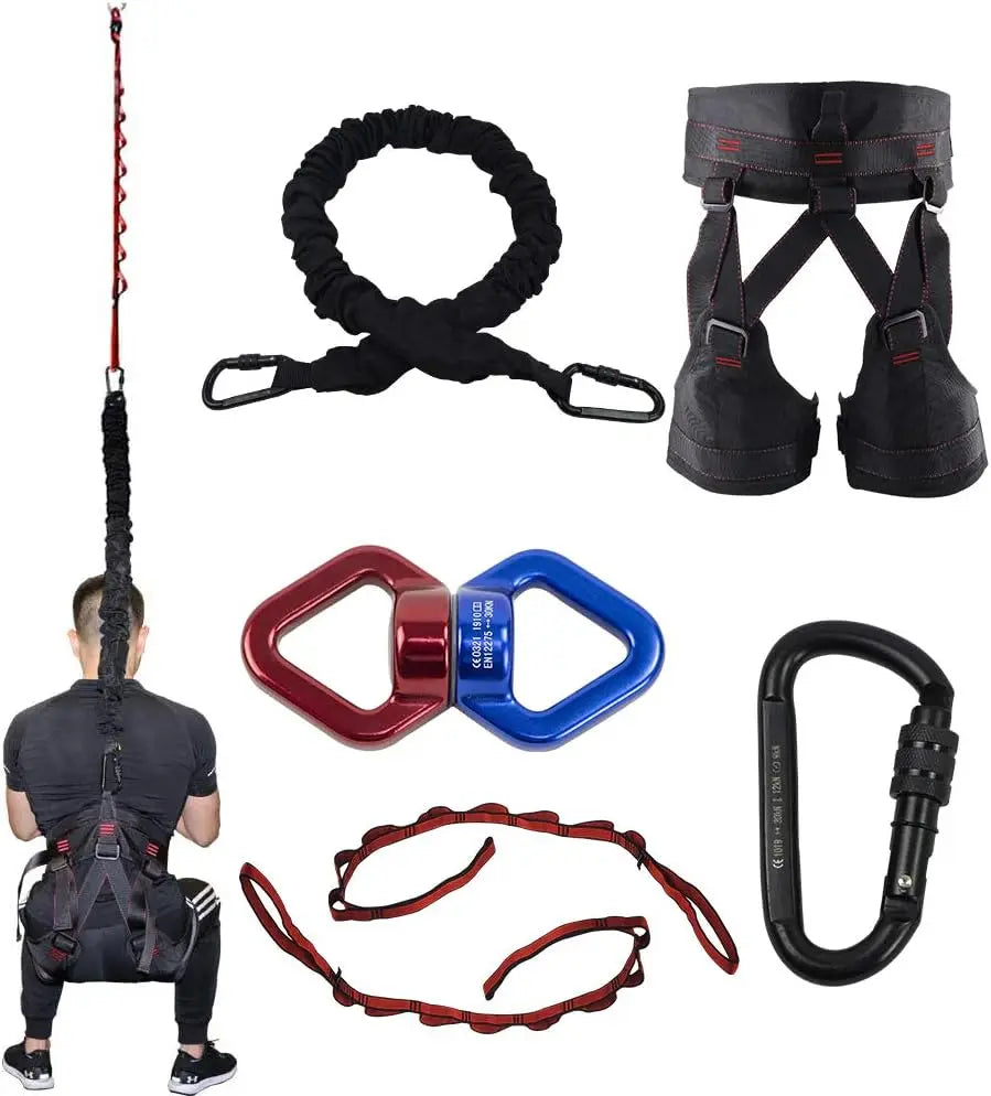 Heavy Duty Yoga Resistance Band - 4 Weight Classes for Home Gym, Pilates & Agility Training