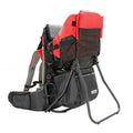 Baby Backpack Carrier, Grey, Toddler Hiking Backpack with Comfortable Seat, Adjustable Straps & Belt, Foldable Frame
