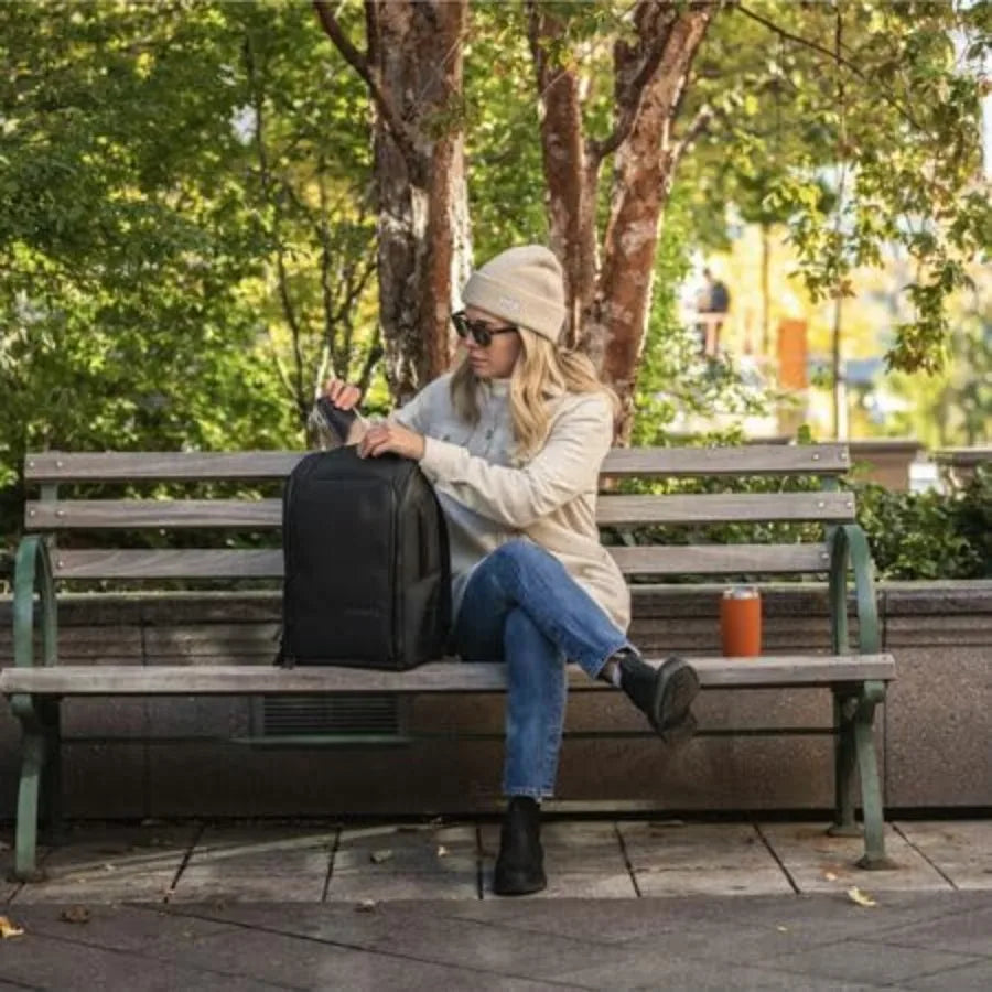 NOMATIC 14L Backpack- Carry On Backpack and Water Resistant Laptop Bag - Carry On or Business Backpack for Men and Women Black