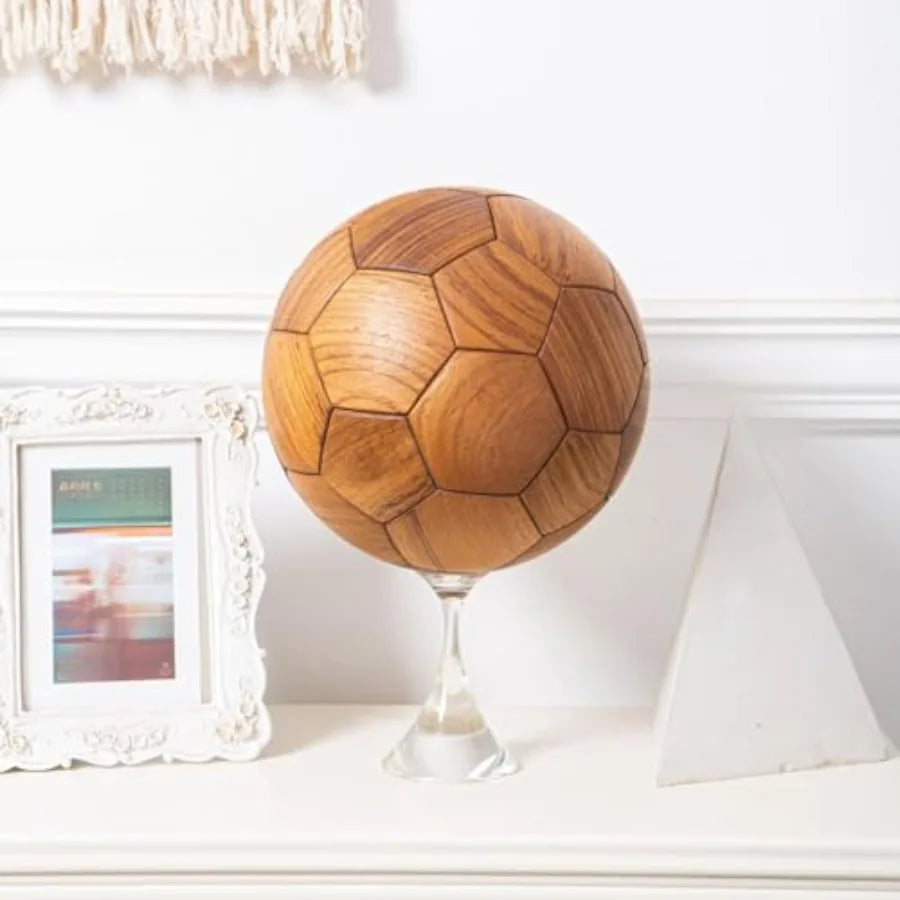 3D Wooden Soccer Puzzle Handmade DIY Football Puzzle Gift for World Cup Souvenirs Luxury Home Decoration Ball Ornaments Decor f
