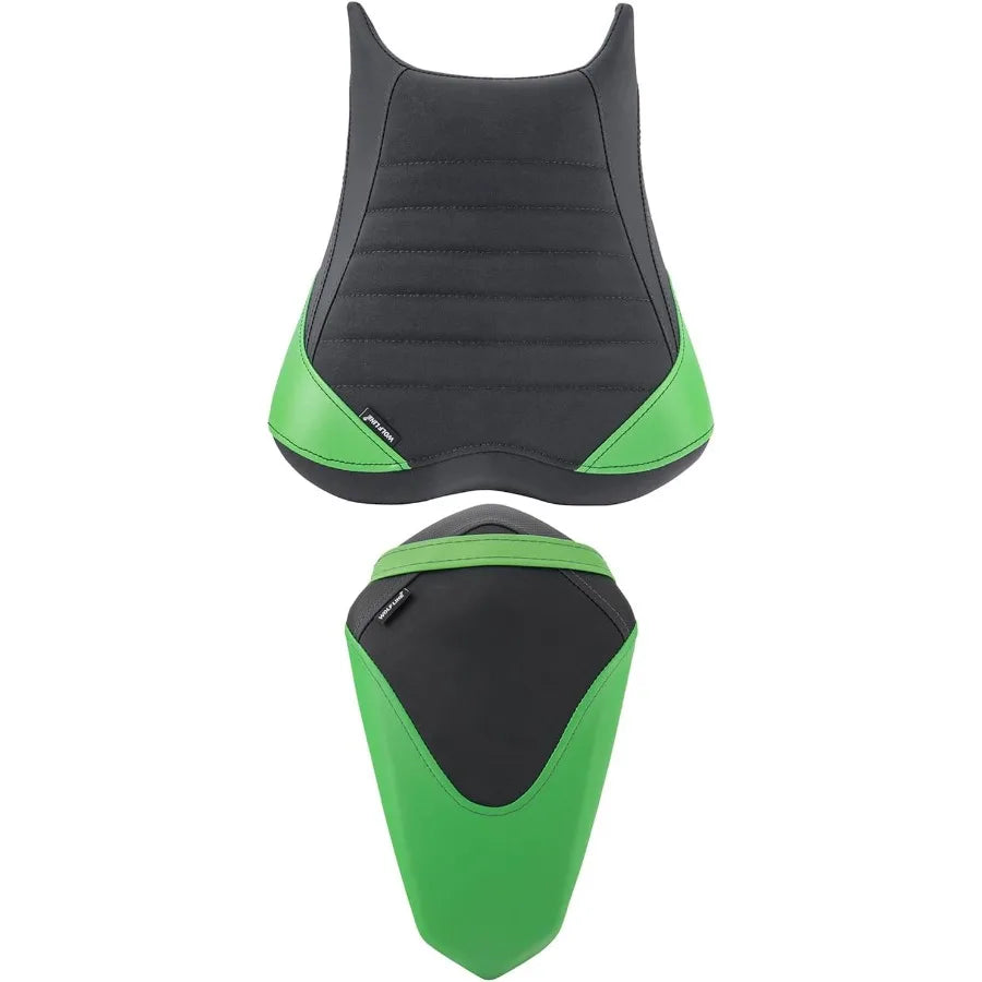 Motorcycle Front Rear Comfort Seat Fit for Kawasaki Ninja 400 Z400 2018 2019 2020 2021 2022 2023 2024 EX400 Leather Driver Sadd