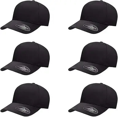 Seamless Stretch-Fitted Hat with 3-Layer Sweatband, Bulk Packs Available for Enhanced Comfort and Style