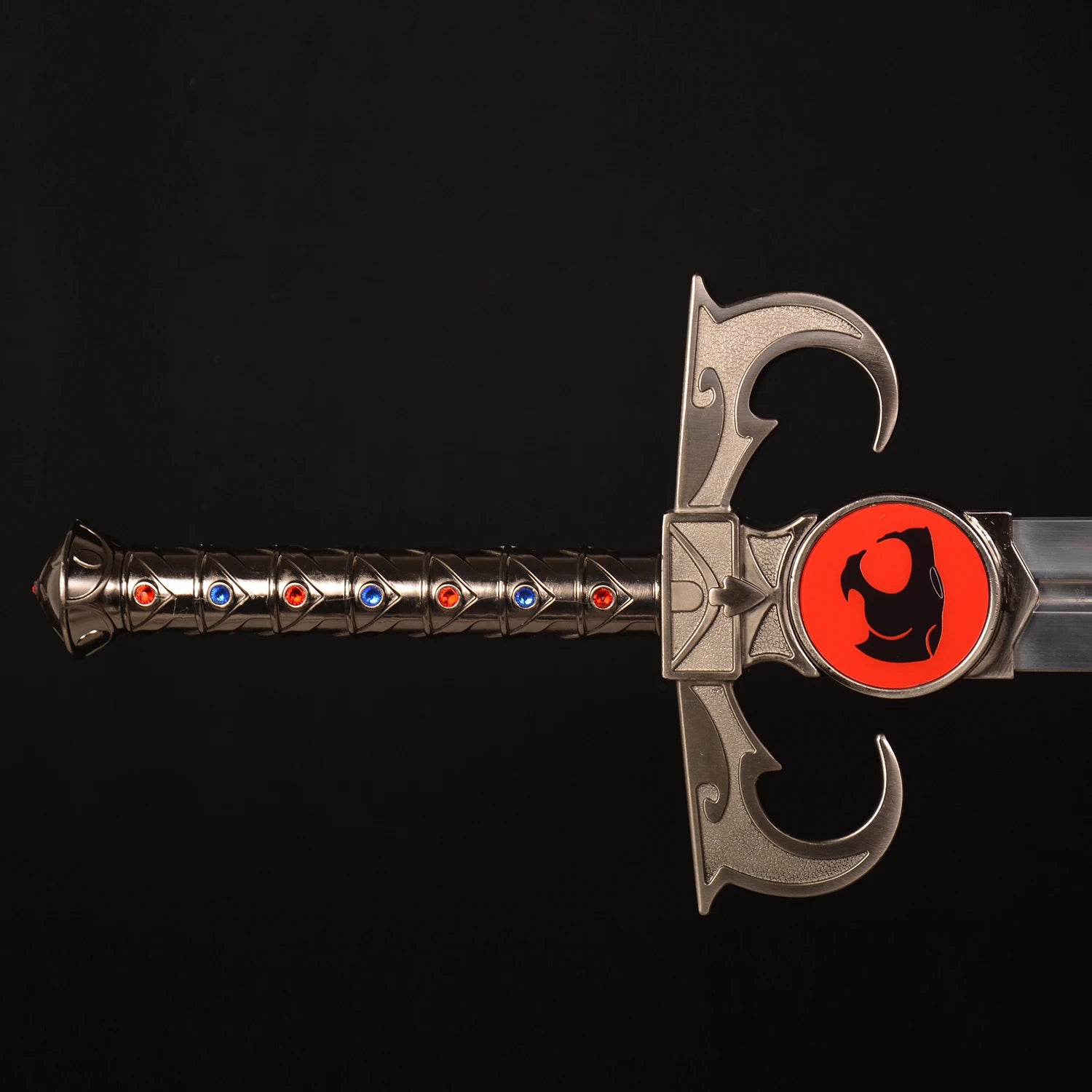 48in Anime Sword/Sword of Omens/Sheath of skin/Red pattern/Cosplay