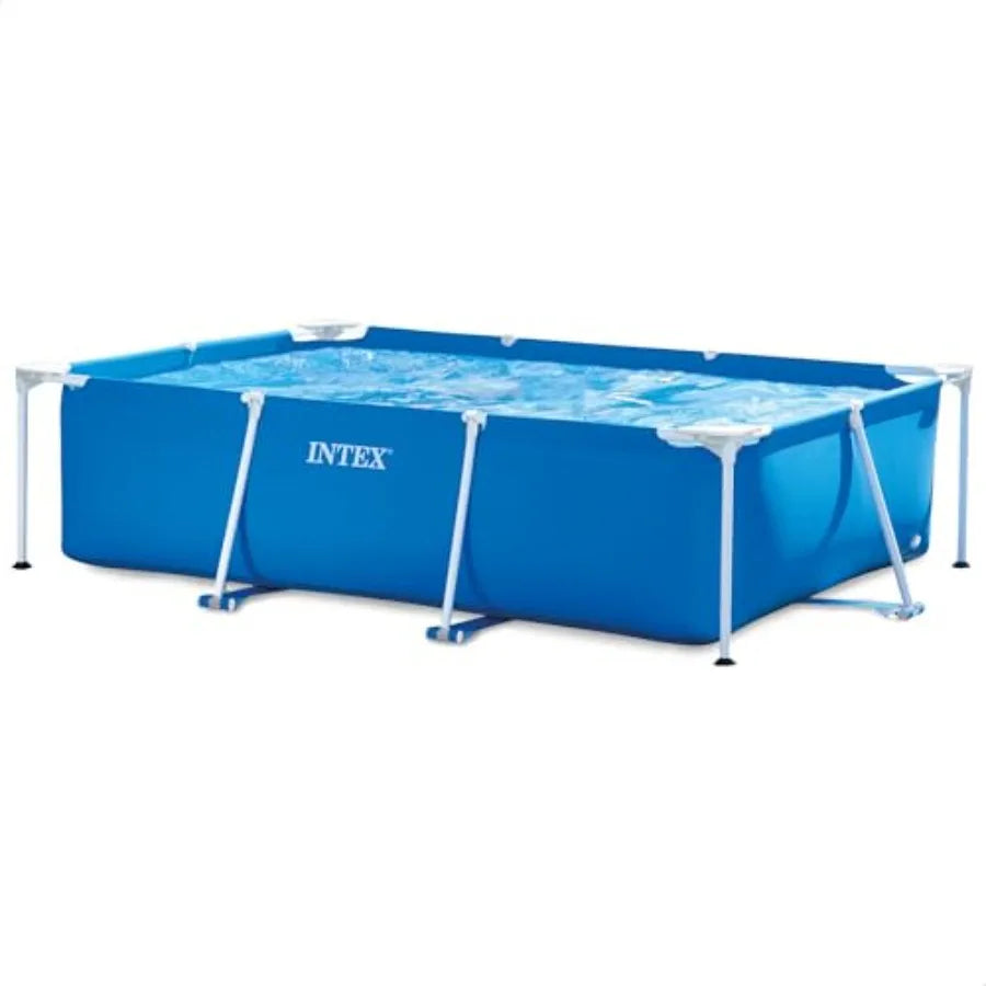 AboveGround Rectangular Swimming Pool with Frame Design 8.5ft x 26in Ideal for Backyard Use Safe and Durable for Ages 6 and Up
