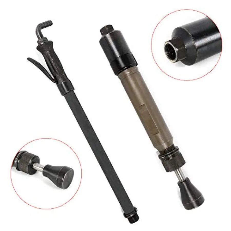 Pneumatic Tamping Machine D9 Air Hammer Earth Sand Rammer Tamper Hammer Sander 1180mm Blue Heavy Duty Hand Tool for Constructio