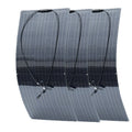 BOGUANG Semi- Flexible Solar Panel Balcony Photovoltaic PV 1500W 600W 450W 300W 150W 12 volt |  IP67 | Grade A cells | PET |ETFE