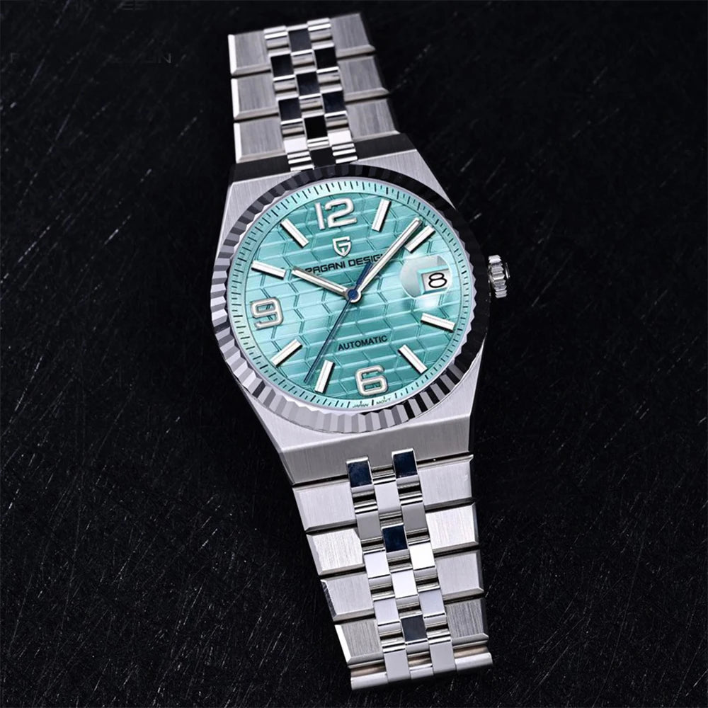 PAGANI DESIGN Sports Stainless Steel Diving Watch Series Luxury Mechanical Automatic Watch Luminous Sapphire Top Brand Watch