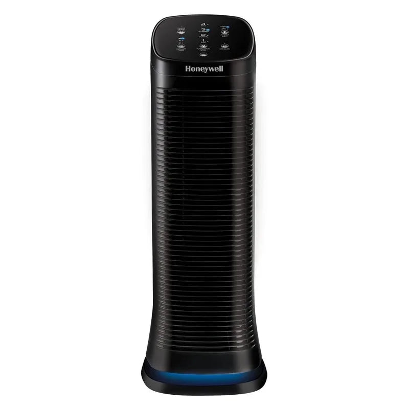Honeywell Air Genius 4 Air Purifier with Washable Filter, 250 sq ft, Black, HFD310