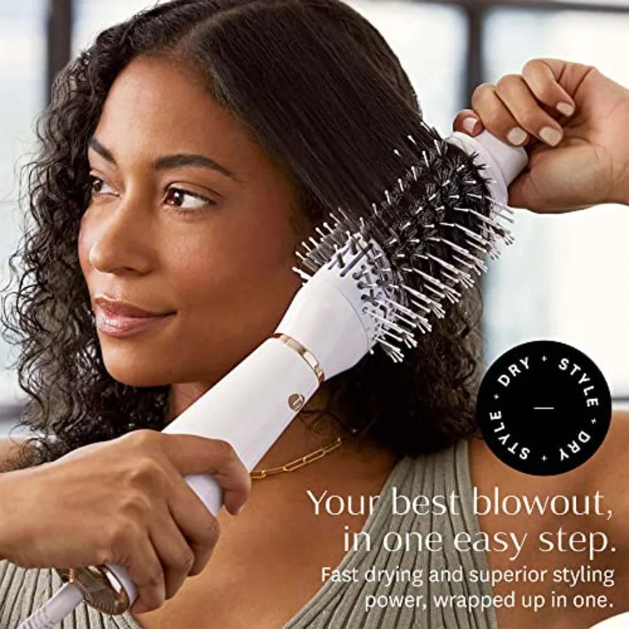 T3 AireBrush One-Step Smoothing and Volumizing Hair Dryer Brush for Fast Drying and Styling with Multiple Heat and Speed Settin