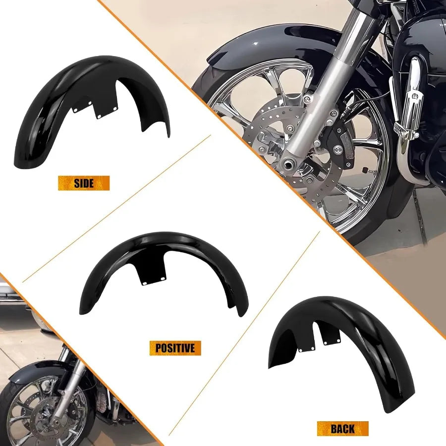 21 inch Front Fender Mudguard for Harley Touring Road King FLHR Electra Glide FLHT Street Glide FLHX 20242025 CVO Road Glide 20