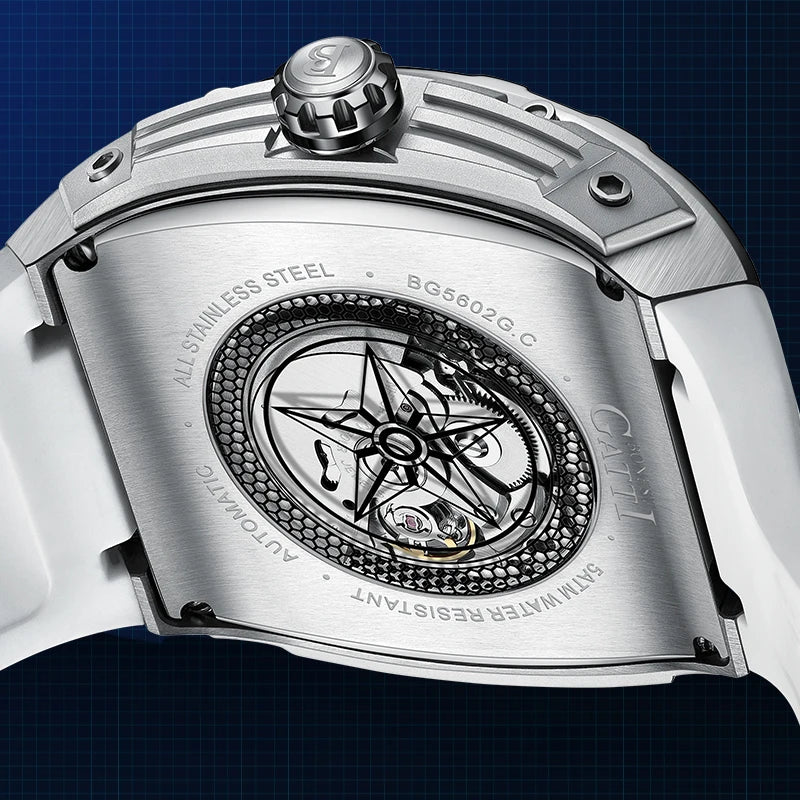BONEST GATTI men's Watch Fully automatic mechanical type men's watch as a gift for your boyfriend mechanical wristwatch men's wa