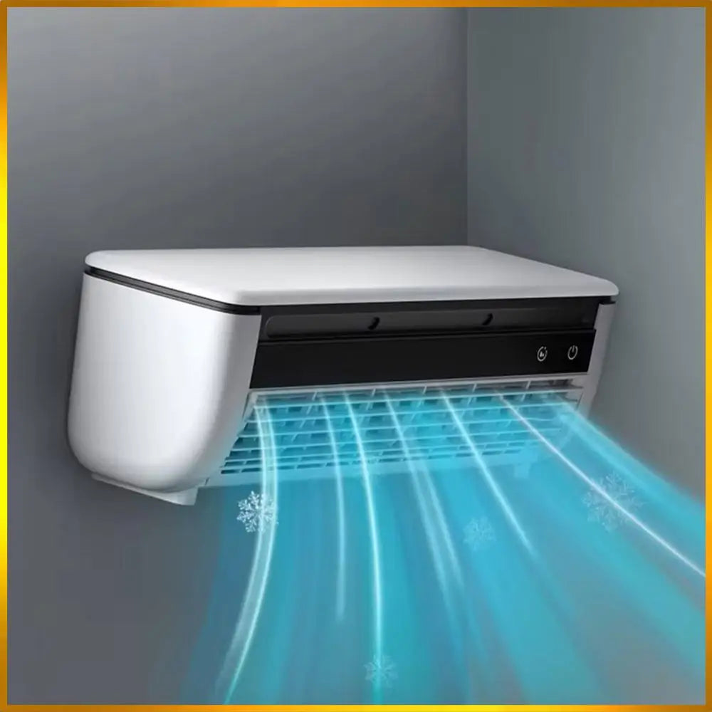 Wall-Mounted Air Cooling Fan 3 Speeds Desk Fan Rechargeable Electric Fan for Home Kitchen Bedroom Office