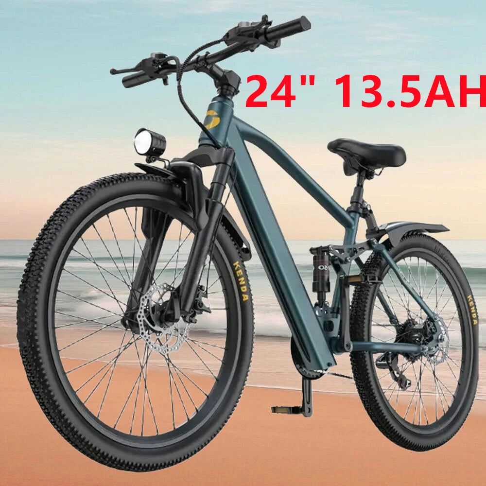625W Peak Motor 26" 24" Electric Motorcycles Mountain E Bike For Adults, 23.9Mph 33Miles 10.4AH 13.5AH Electric Bicycle Ebike