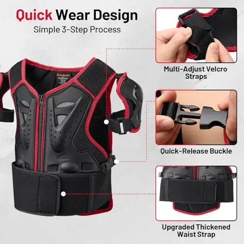 Safe Kids Dirt Bike Gear Set for Ages 4-14 | ATV & Cycling Protection  

SEO Title: Safe Kids Dirt Bike Gear for Ages 4-14 | ATV