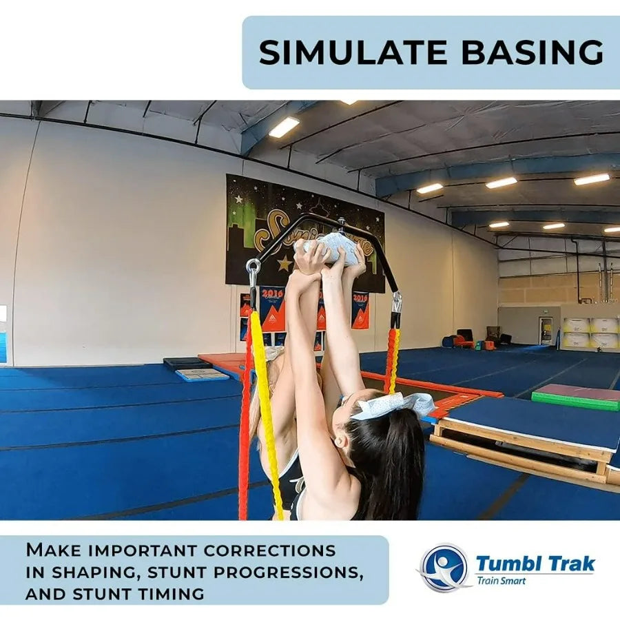 Stunt Double Resistance Band Cheerleading Base Trainer