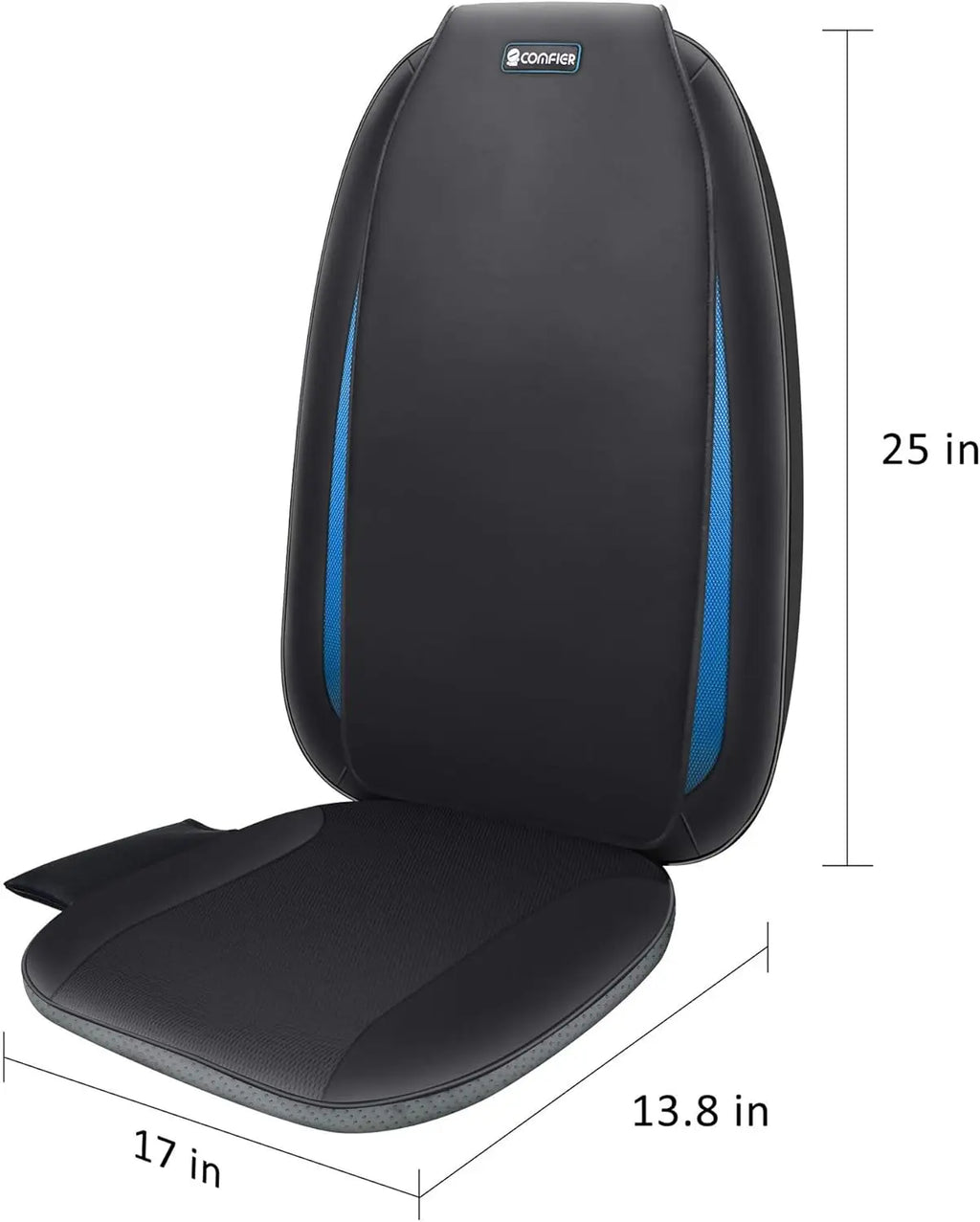 Shiatsu Back Massager with Heat,Deep Tissue Kneading Seat Cushion for Home or Office Chair,Valentine's Gift