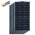 XINPUGUANG 100w 200w 12v portable flexible solar panel 18V 100W - 1000W plate CELLS Monocrystalline silicon Panel Solar kit