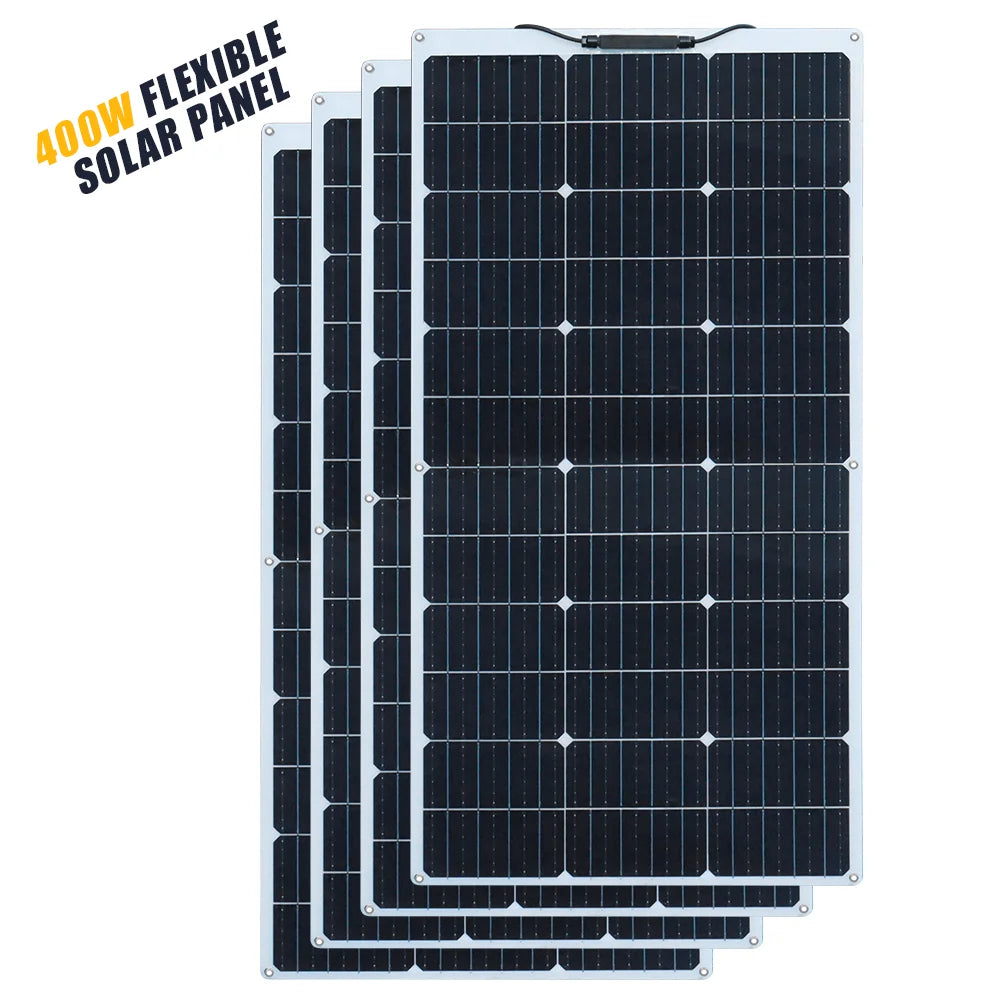 XINPUGUANG 100w 200w 12v portable flexible solar panel 18V 100W - 1000W plate CELLS Monocrystalline silicon Panel Solar kit