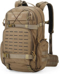 35L Molle Tactical Military Backpack for Men，Cordura Backpack for Hiking,Camping,Survival