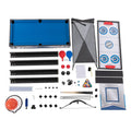 5-in-1 Multi Game Table Mdf Combo Game Table Billiard Basketball Hockey Ping Pong Safety Bow Arrow Casual Table Game