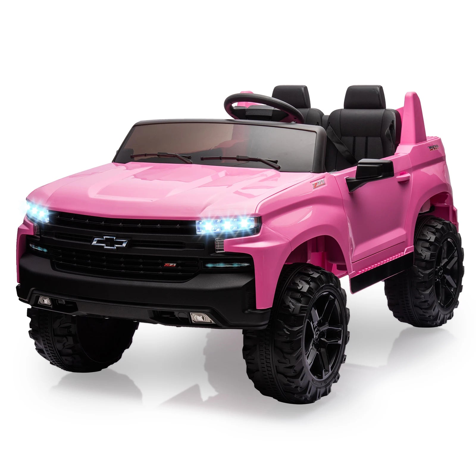 24V 9AH Electric Car for Kids with Remote Control 2 Motors Battery Powered Extra Large Seats LED Headlights Music Ride On Toys